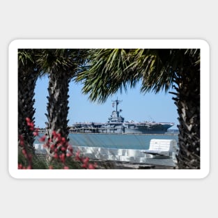 USS Lexington - Corpus Christi Texas Sticker